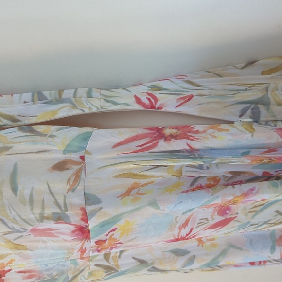 Sundance Natural World Yellow Botanical Maxi Dress 12 - Picture 9 of 16